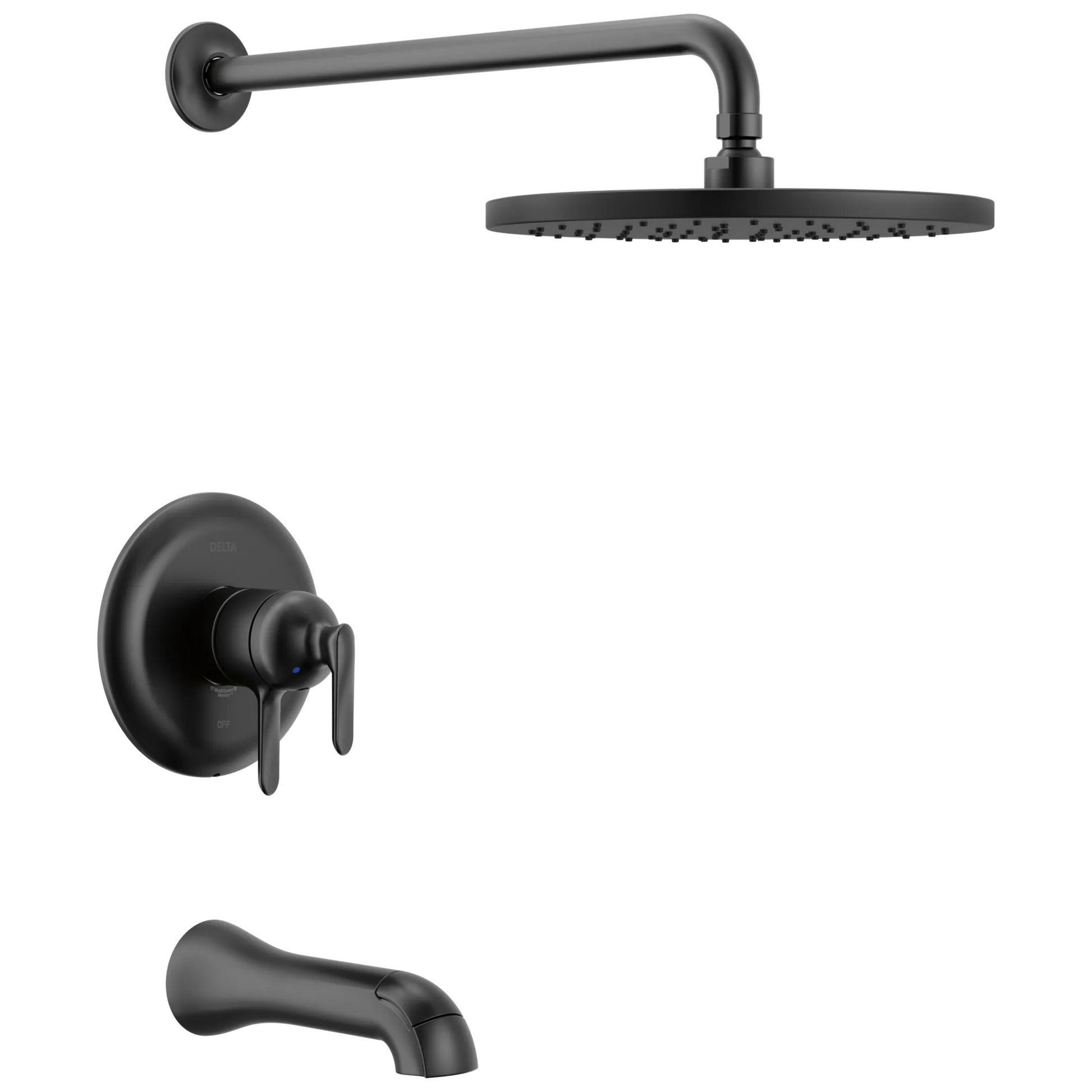 Delta Bonacci T17445 17 Series Tub Shower Trim - Matte Black