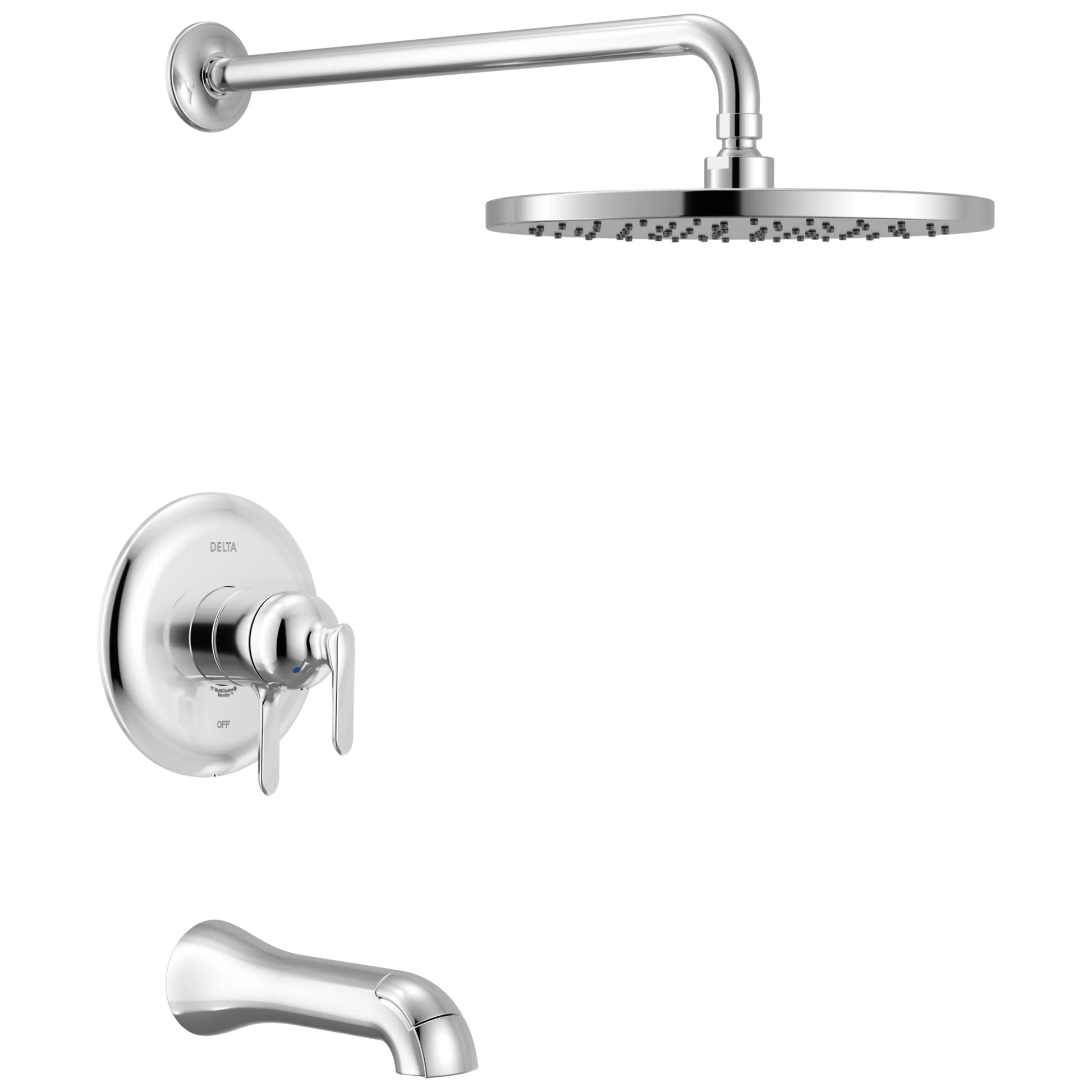 Delta Bonacci T17445 17 Series Tub Shower Trim - Lumicoat Chrome