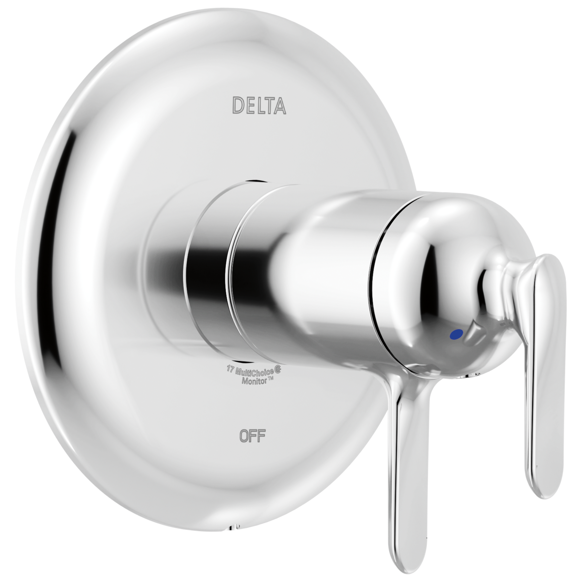 Delta Bonacci T17T045 17T Series Valve Only Trim - Lumicoat Chrome