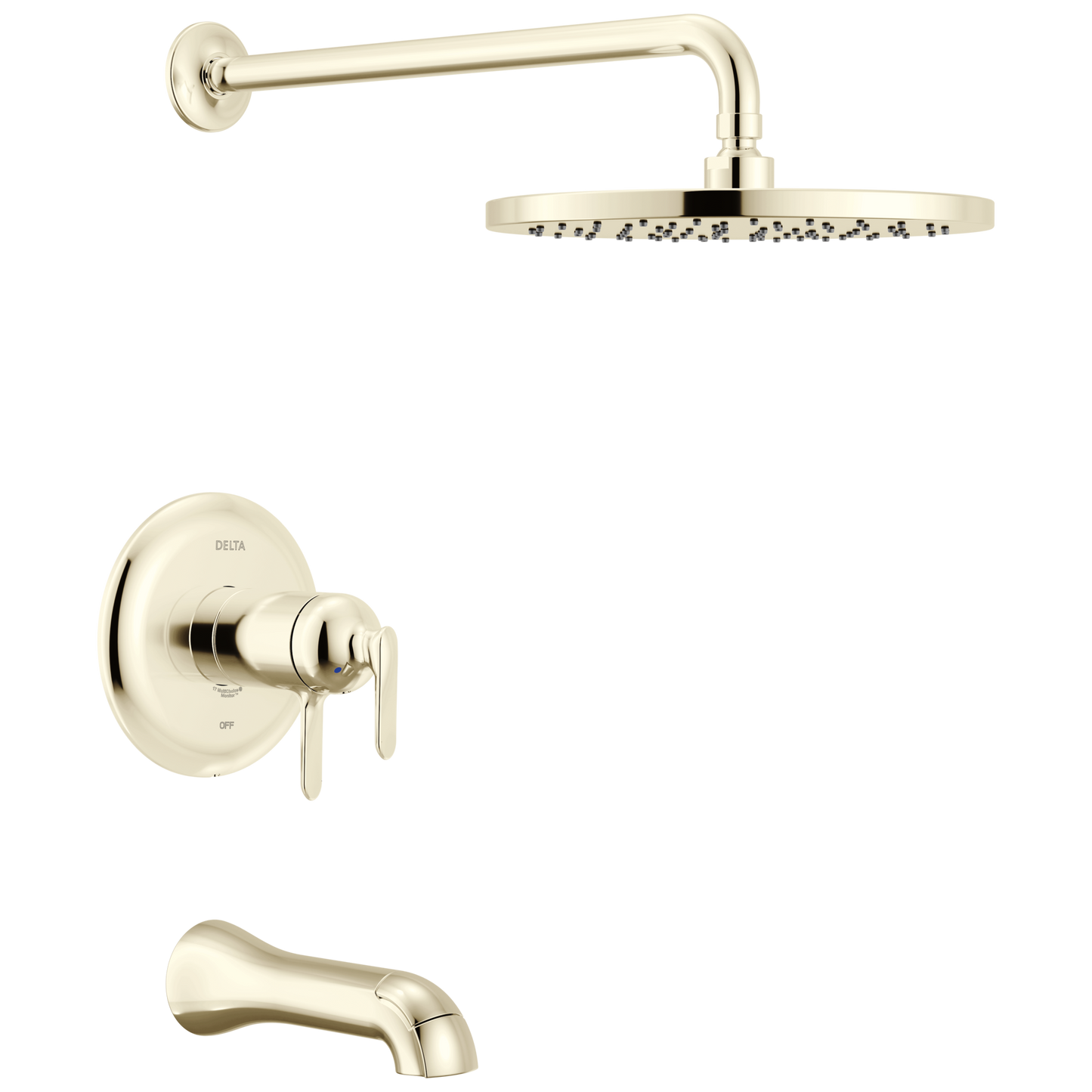 Delta Bonacci T17T445 17T Series Tub Shower Trim - Lumicoat Polished Nickel