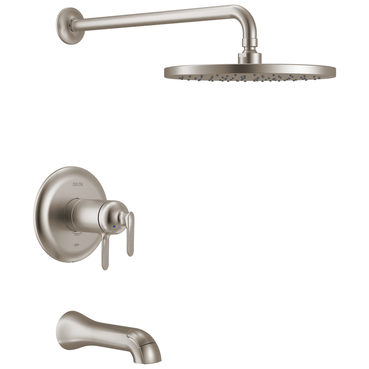 Delta Bonacci T17T445 17T Series Tub Shower Trim - Lumicoat Stainless