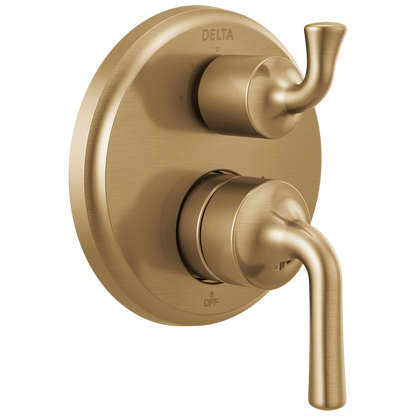 Two-Handle Monitor 14 Series Valve Trim with 3-Setting Integrated Diverter