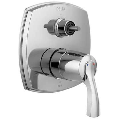 Delta Stryke T24876 14 Series Integrated Diverter Trim with Three Function Diverter Less Diverter Handle