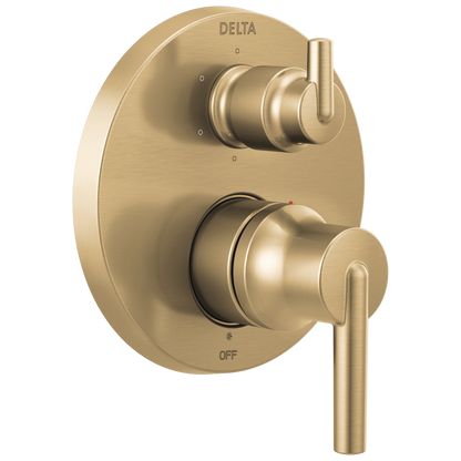 Contemporary Monitor 14 Series Valve Trim with 6-Setting Integrated Diverter