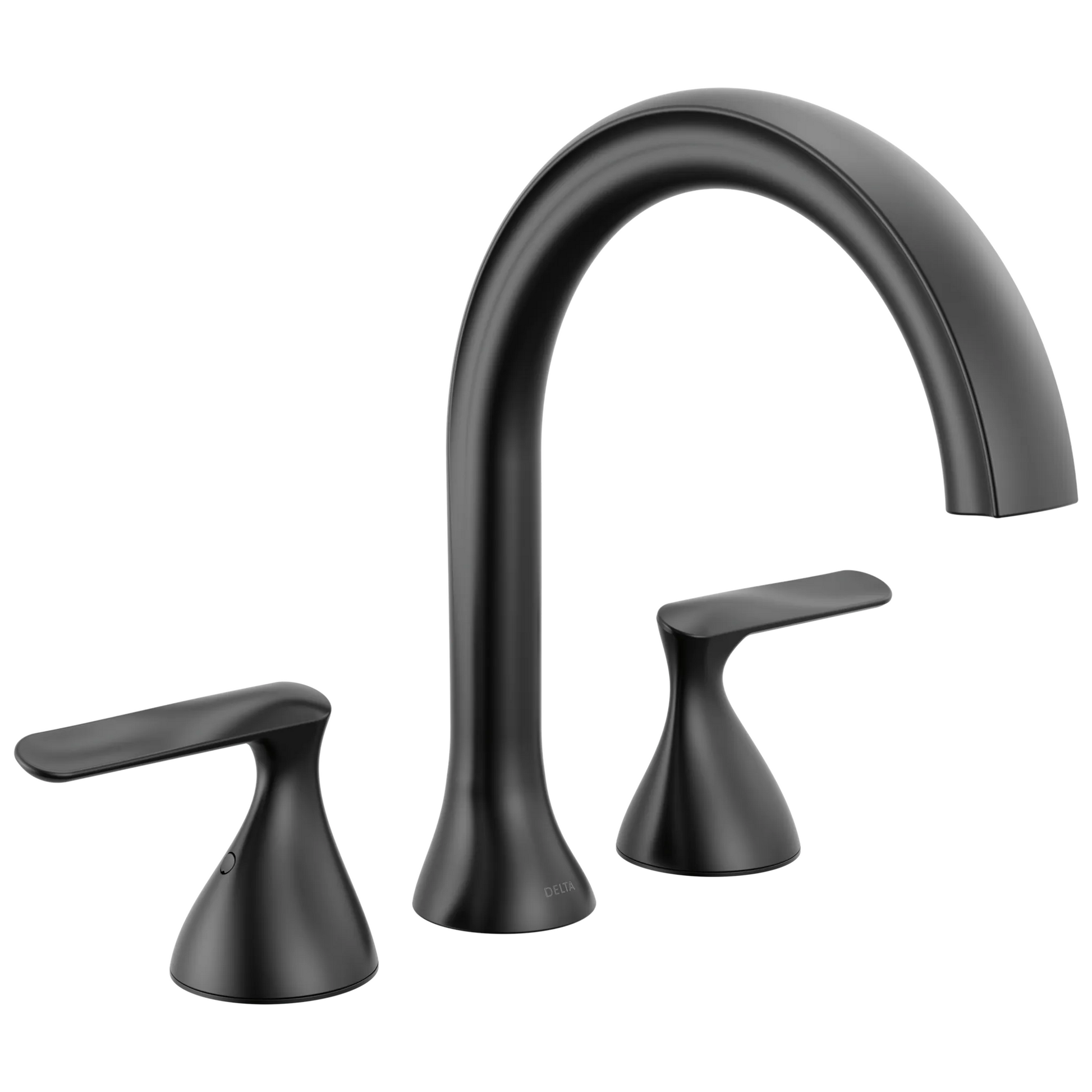 Delta Bonacci T2745 Three Hole Roman Tub Trim - Matte Black