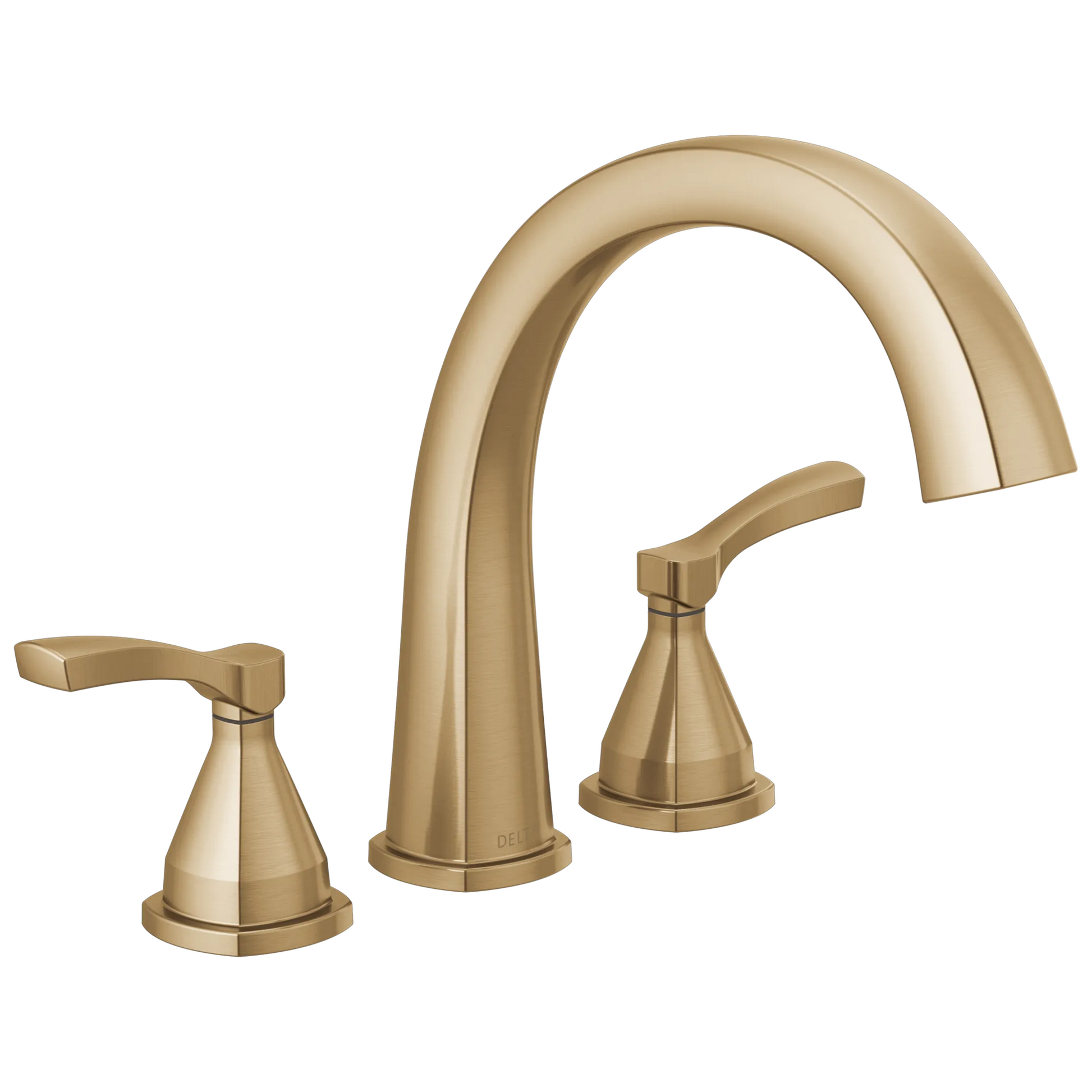 Delta Stryke T2777 Roman Tub Trim - Lumicoat Champagne Bronze