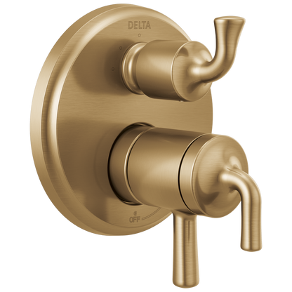 Two-Handle Monitor 17 Series Valve Trim with 3 Or 6-Setting Diverter