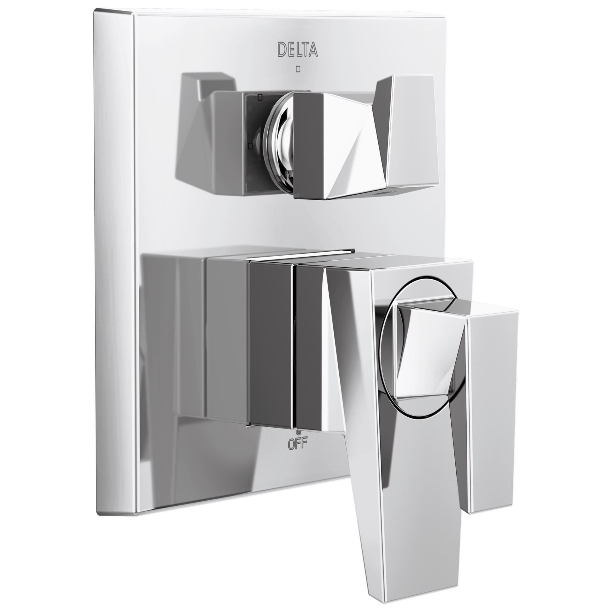 Two-Handle Monitor 17 Series Valve Trim with 3-Setting Diverter