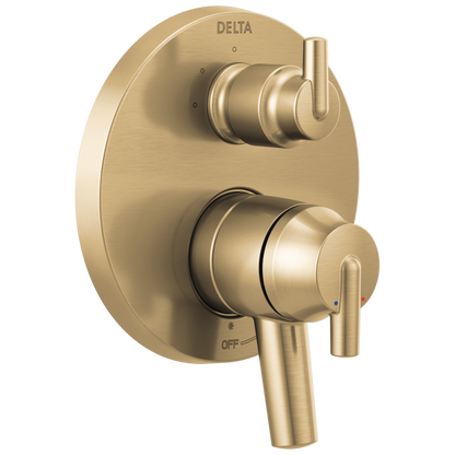 Contemporary Monitor 17 Series Valve Trim with 3-Setting Integrated Diverter