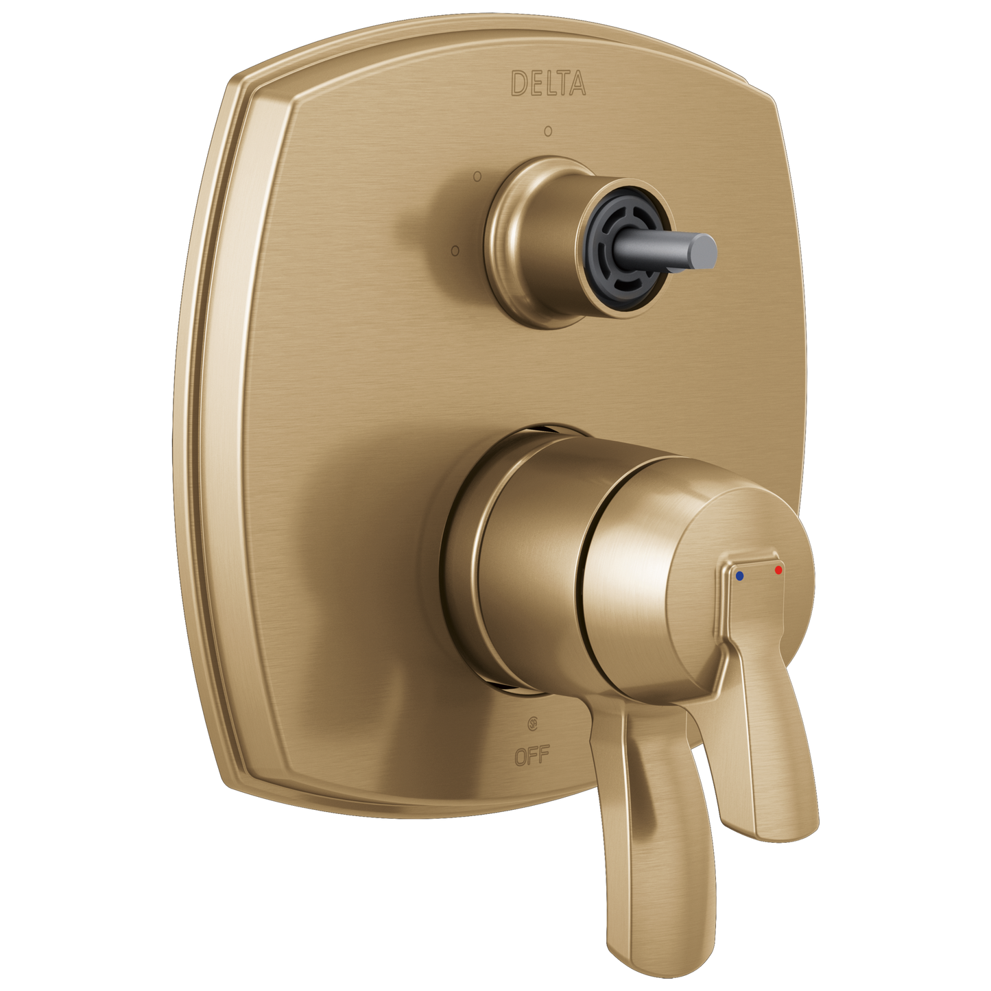 Delta Stryke T27876 17 Series Integrated Diverter Trim with Three Function Diverter Less Diverter Handle