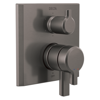 Delta Pivotal: 2-Handle Monitor 17 Series Valve Trim with 6-Setting Diverter