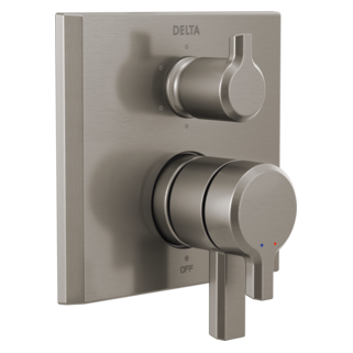 Delta Pivotal: 2-Handle Monitor 17 Series Valve Trim with 6-Setting Diverter