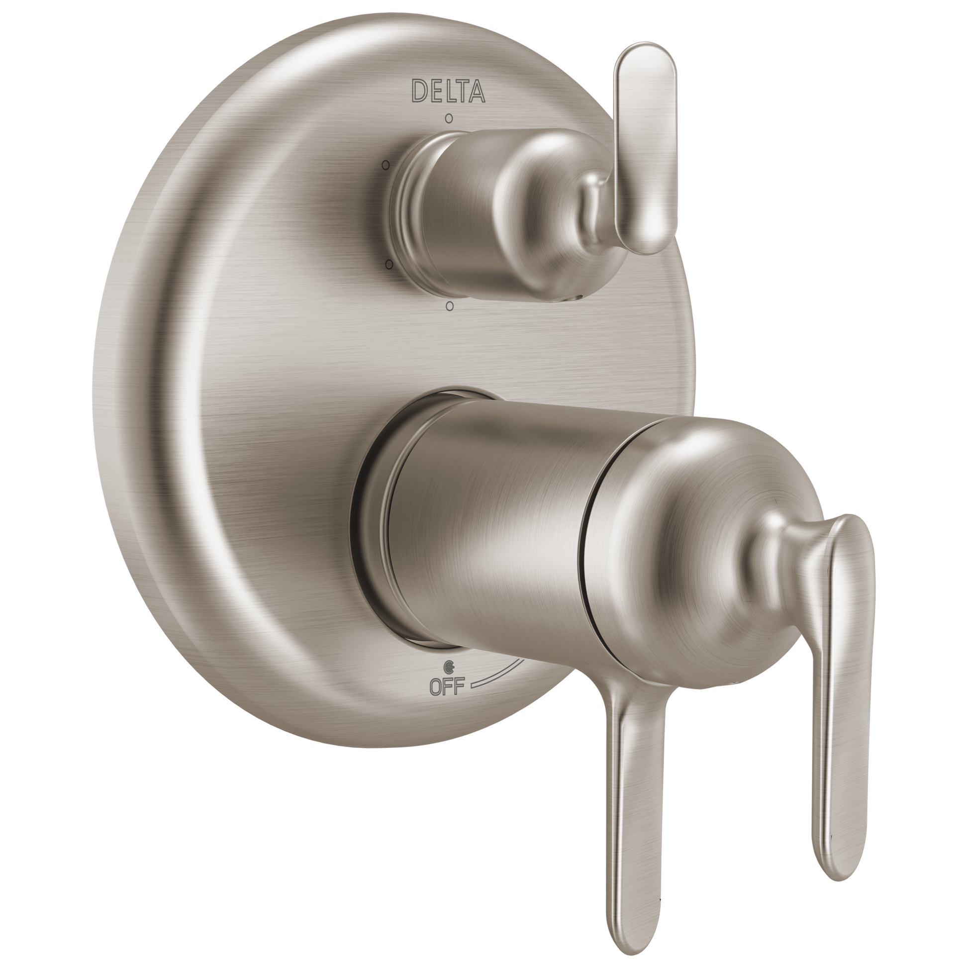 Delta Bonacci T27T945 17T Series 6-Setting Integrated Diverter Trim - Lumicoat Stainless