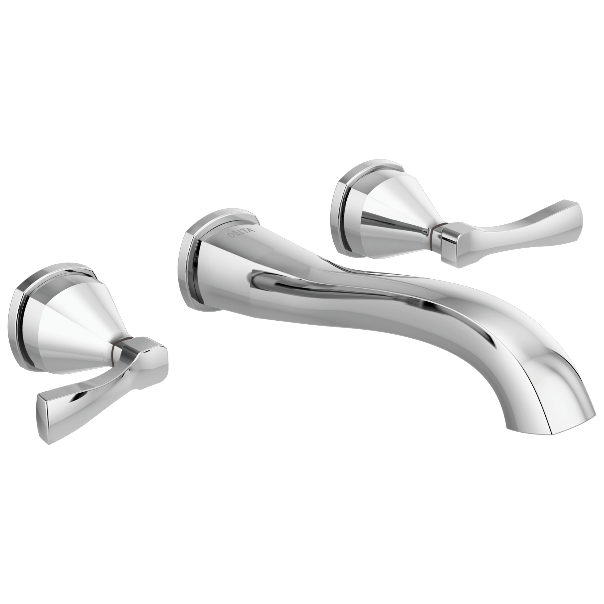 Two Handle Wall Mount Bathroom Faucet Trim