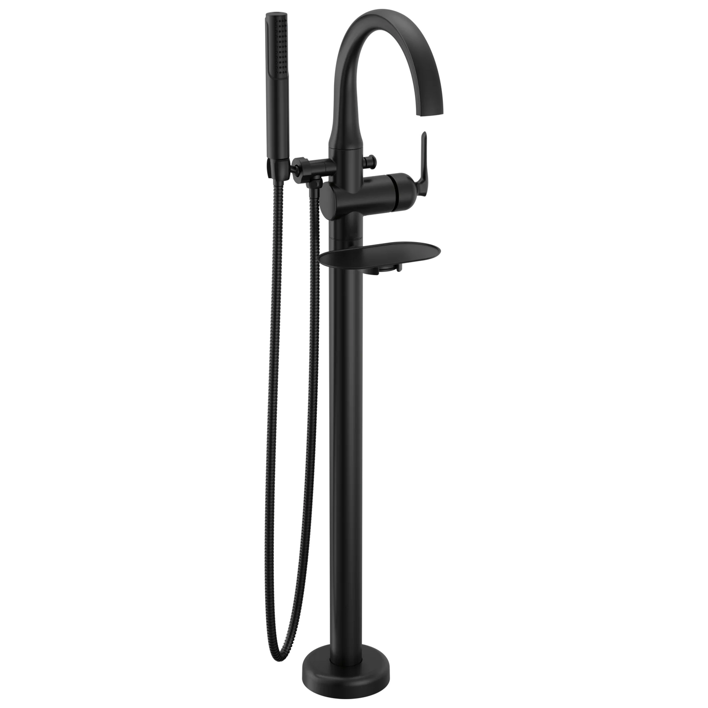 Delta Bonacci T4745 Floor Mount Tub Filler Trim - Matte Black