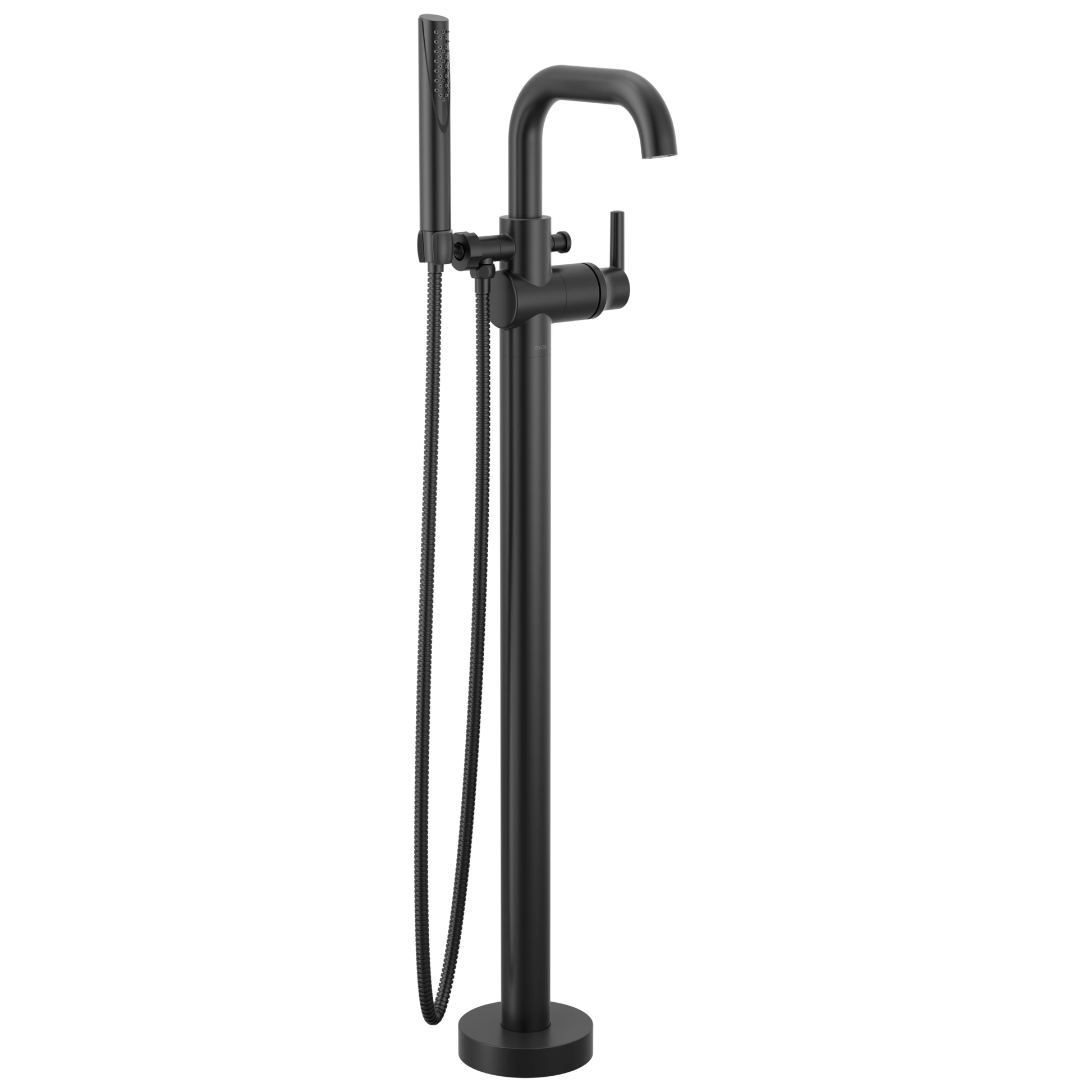 Delta Trinsic T4754 Floor Mount Tub Filler - Matte Black
