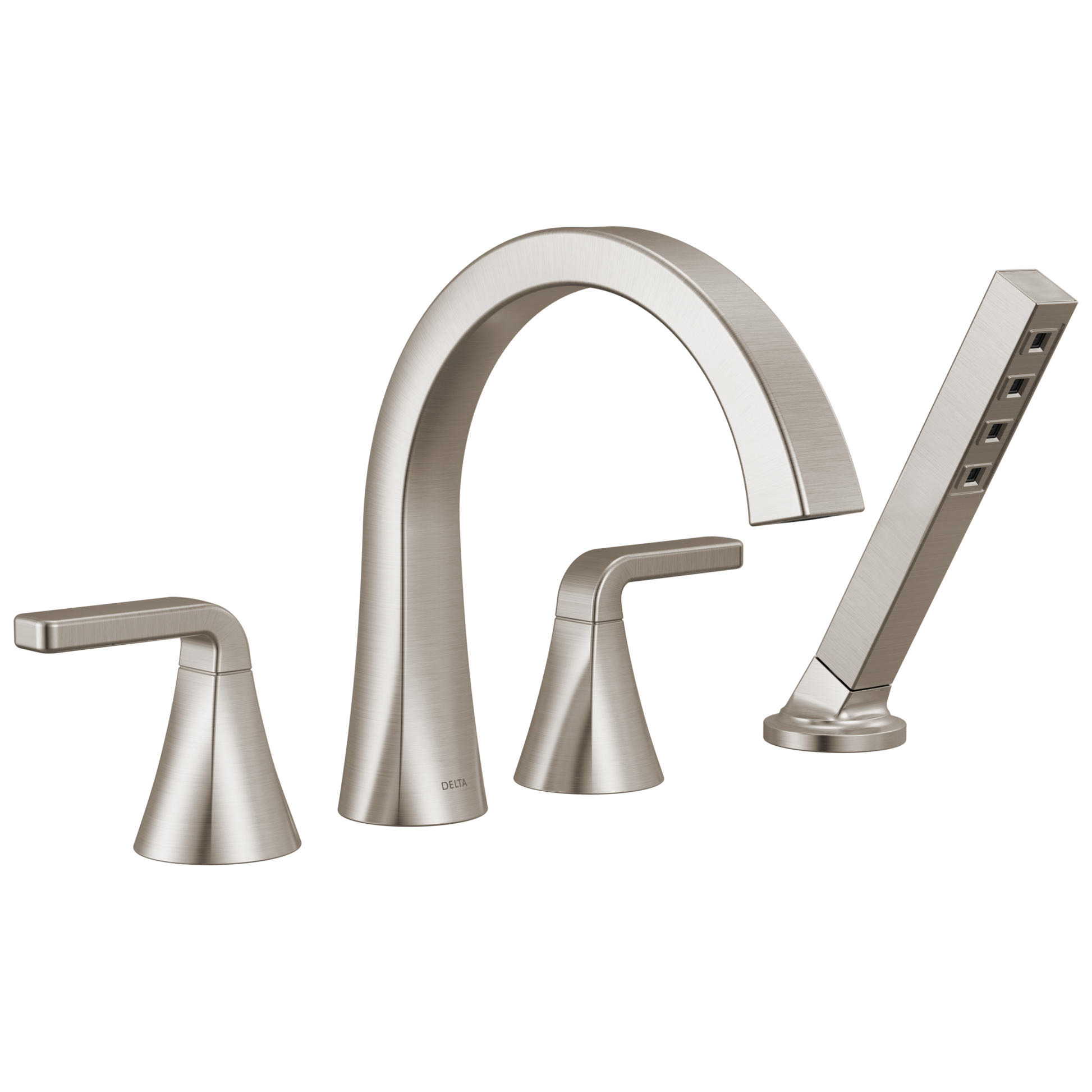 Delta Lineax T4762 Roman Tub Trim with Hand Shower - Stainless