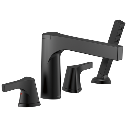 4-hole Roman Tub with Handshower Trim