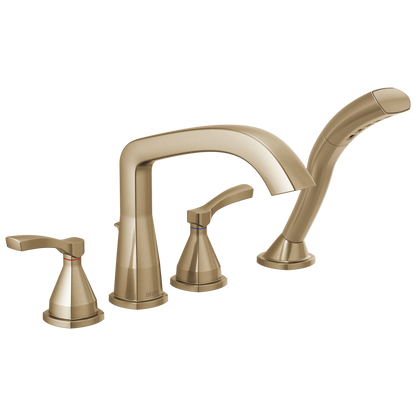 Delta Stryke Four Hole Roman Tub Trim