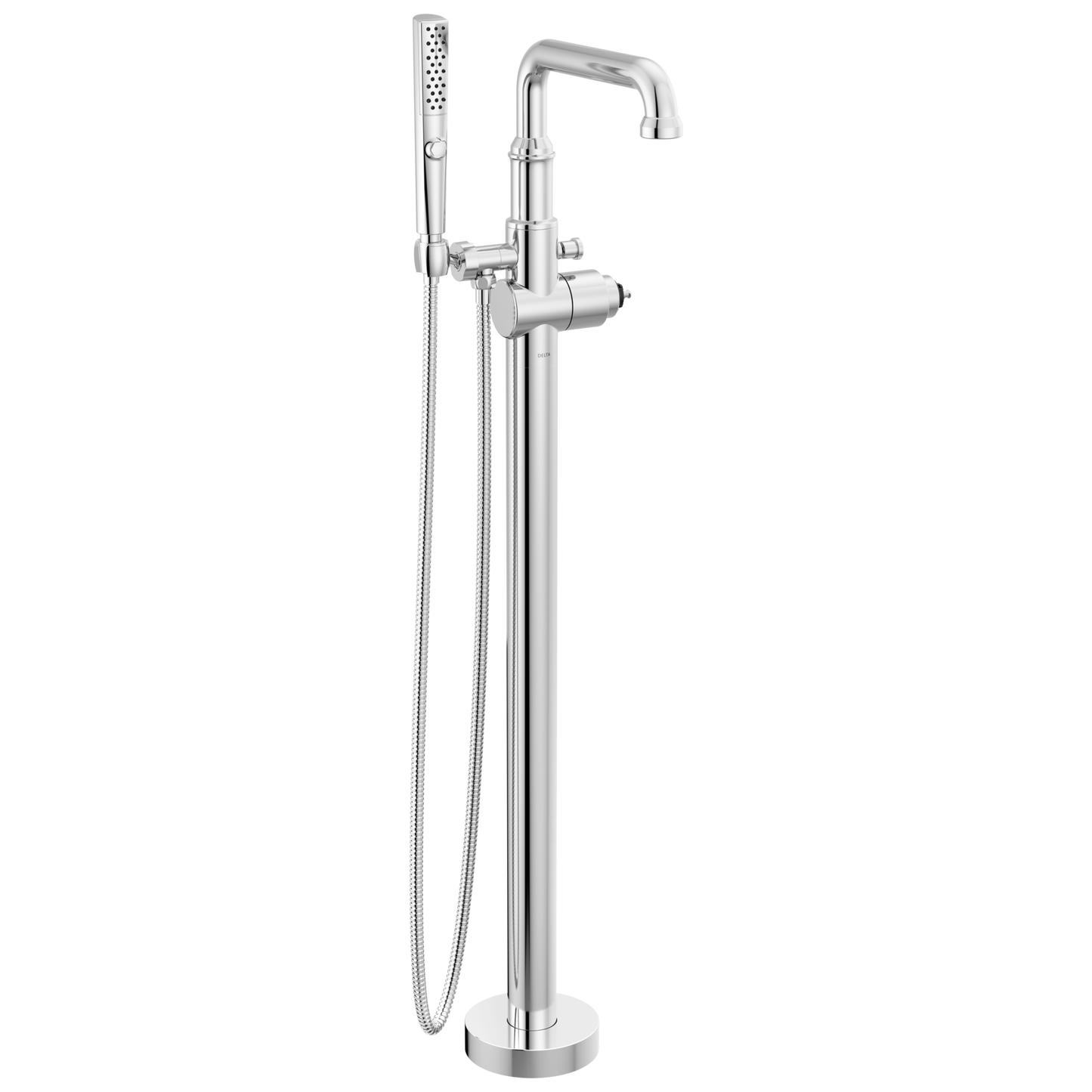 Floor Mount Tub Filler Trim- Less Handle