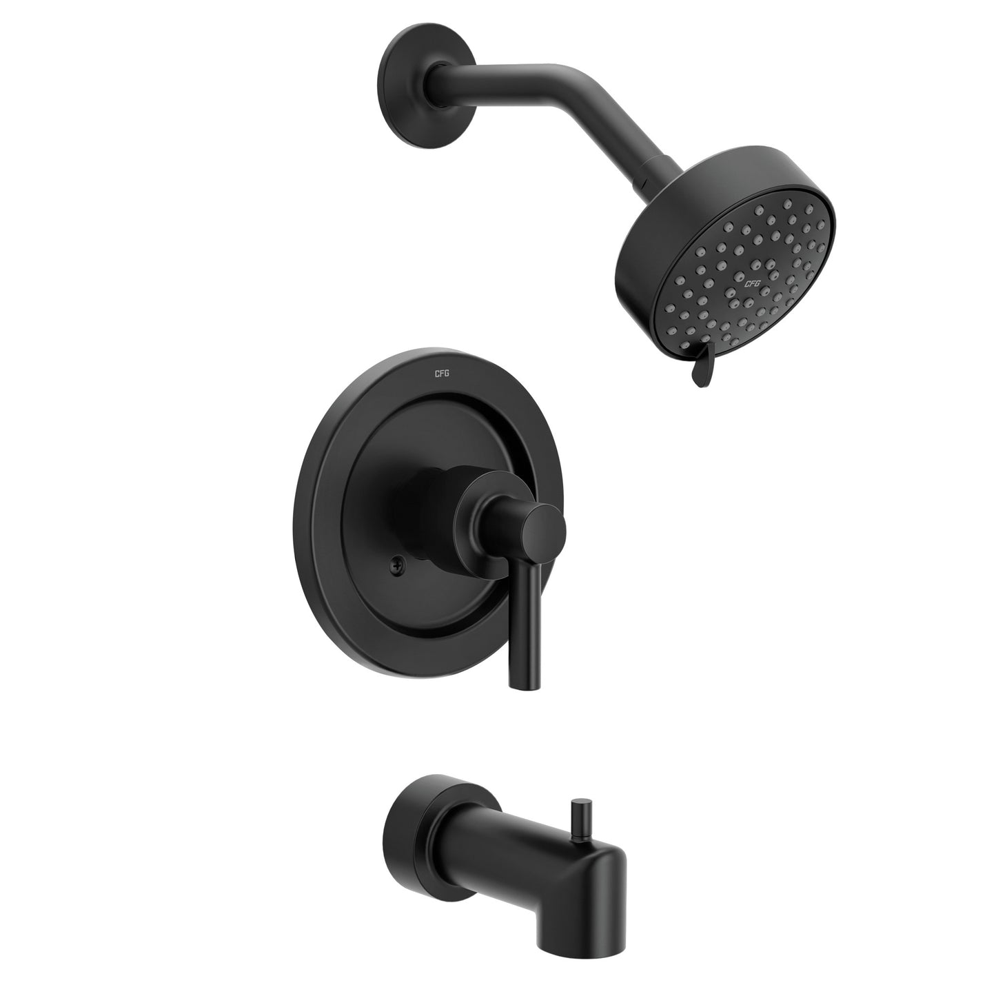 Moen T57913EP Aluma TUB SHOWER TRIM CYC EP BL