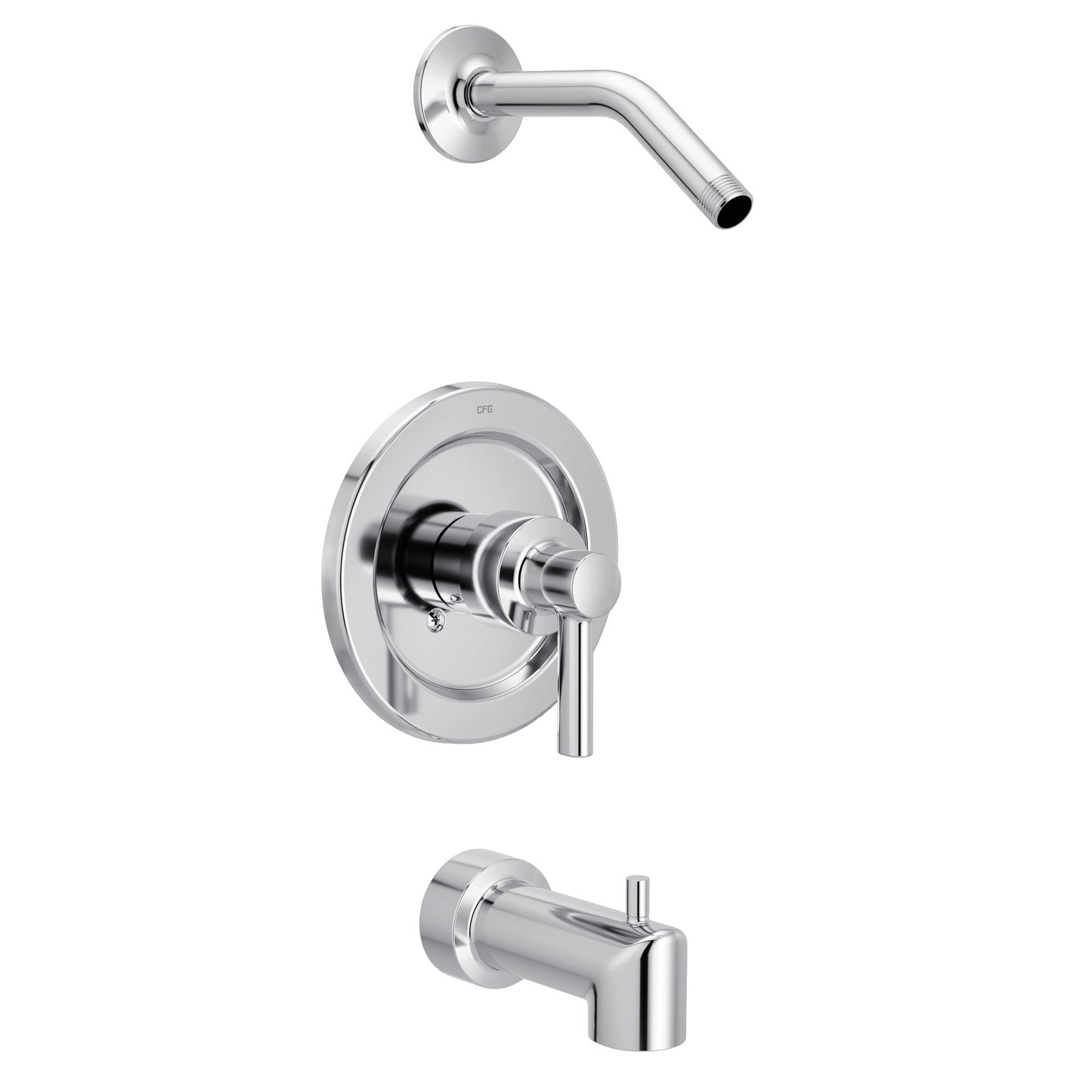 Moen T57913NH Aluma TUB SHOWER TRIM CYC NH CH