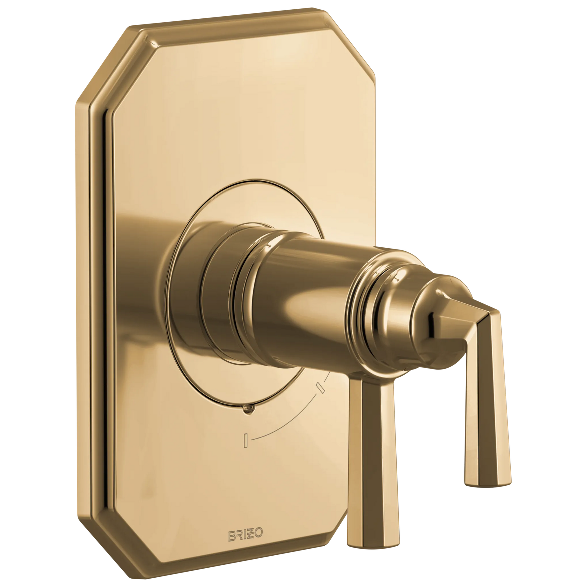 Brizo Beauclere T60065 TempAssure Thermostatic Valve Only Trim - Polished Gold