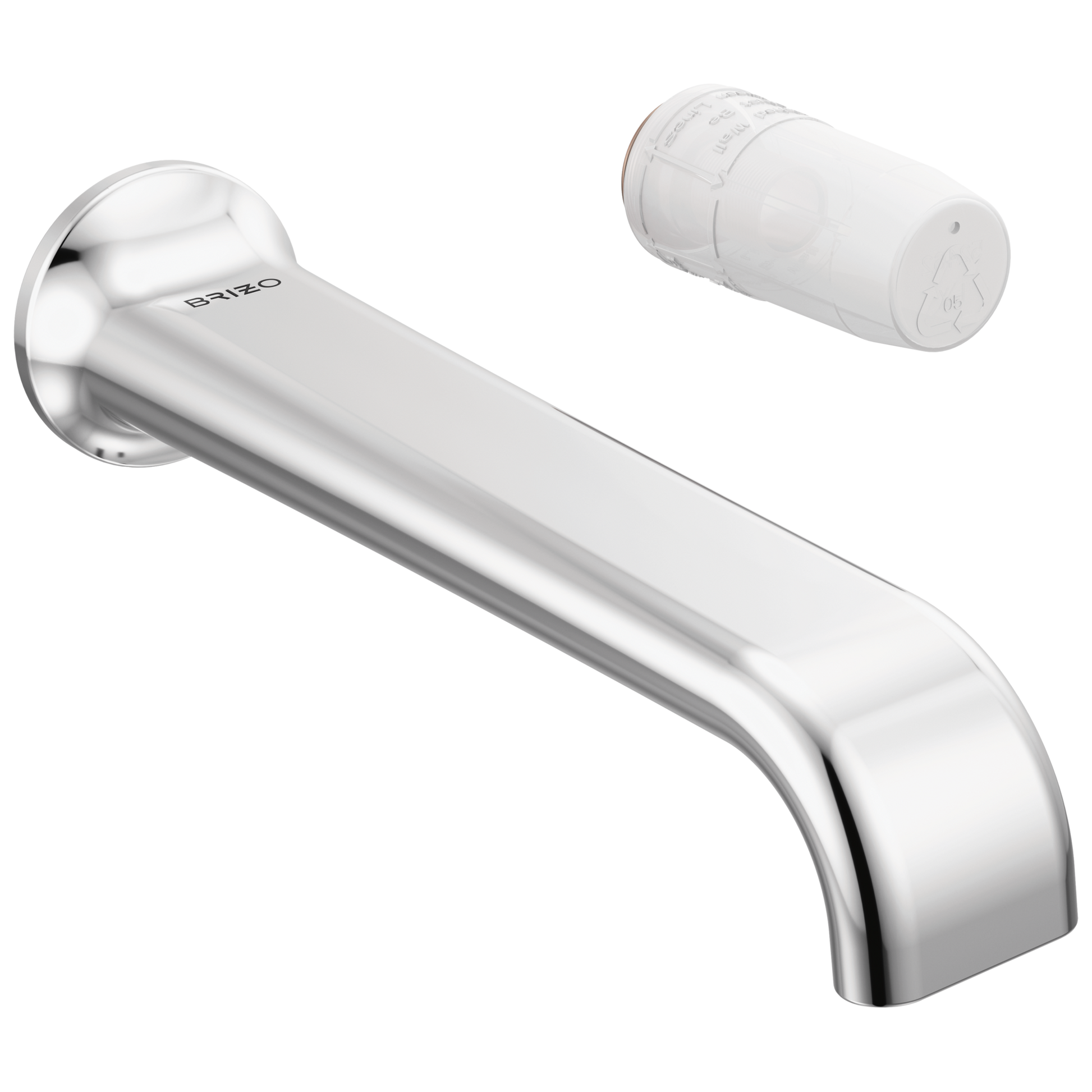 Brizo Allaria T65767LF Two-Hole, Single-Handle Wall Mount Lavatory Faucet - Less Handle 1.2 GPM - Chrome