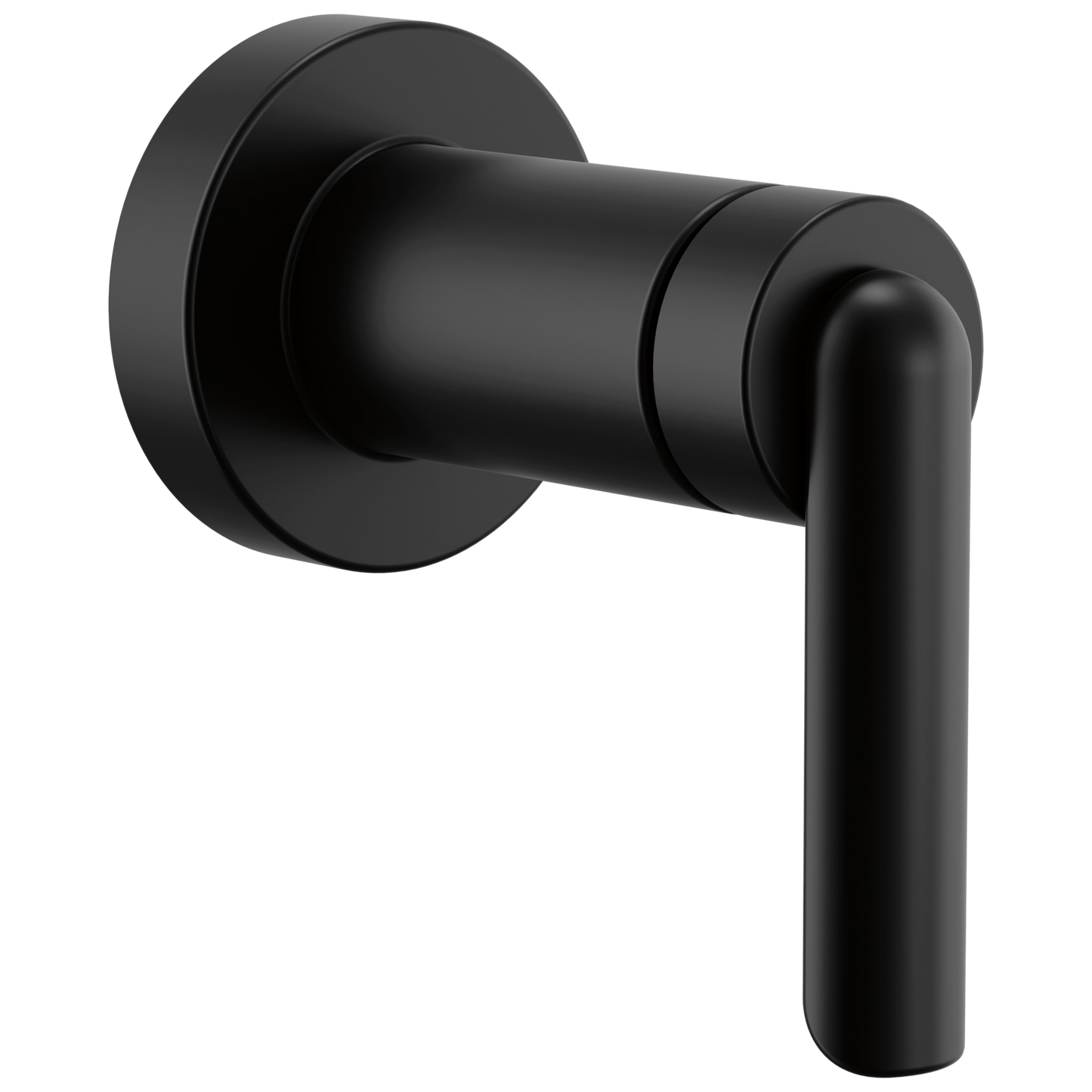 Brizo Roccesco T666111 Sensori Volume Control Trim with Bent Lever Handle - Matte Black