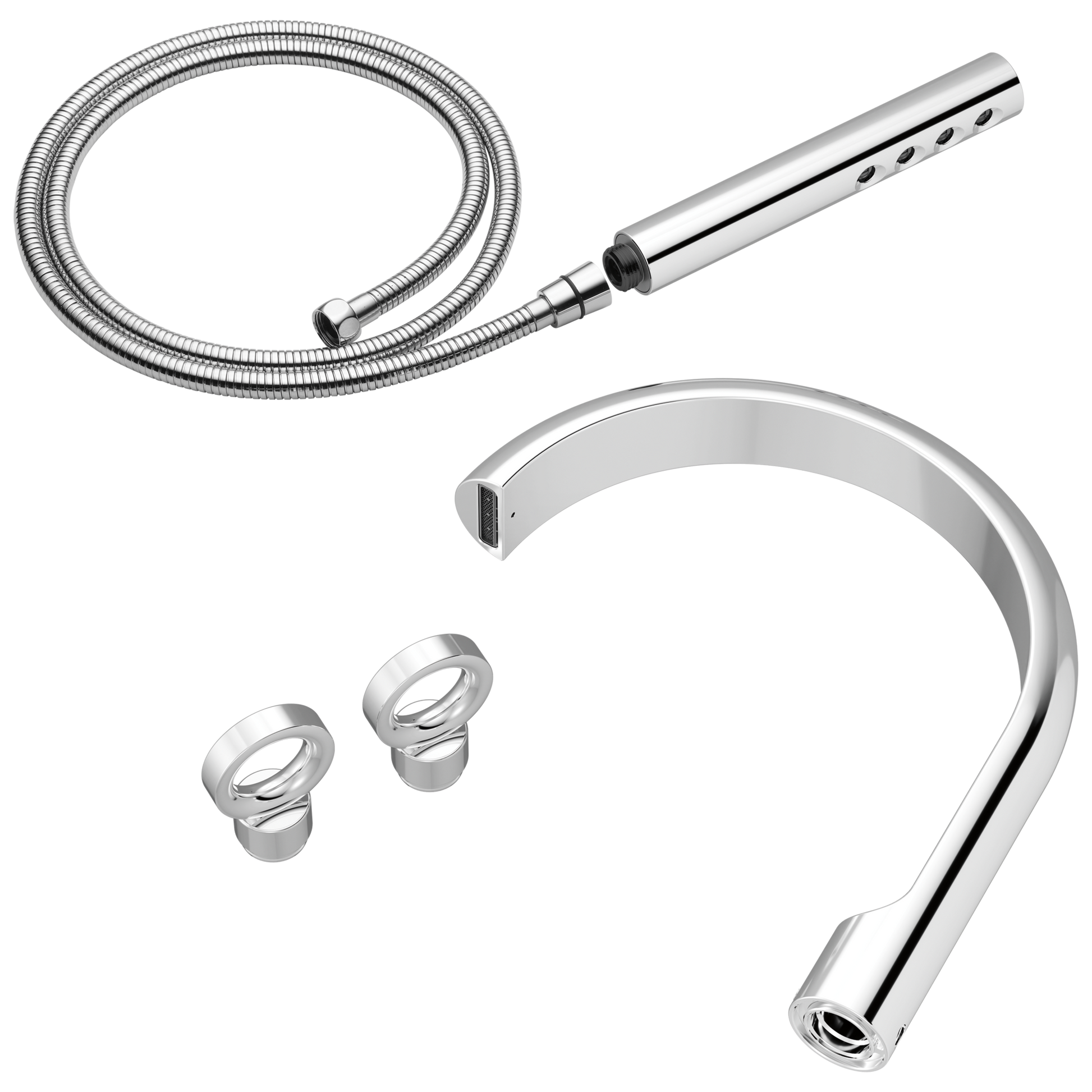 Brizo Roccesco T703112 Two-Handle Tub Filler Trim Kit with Knob Handles - Chrome