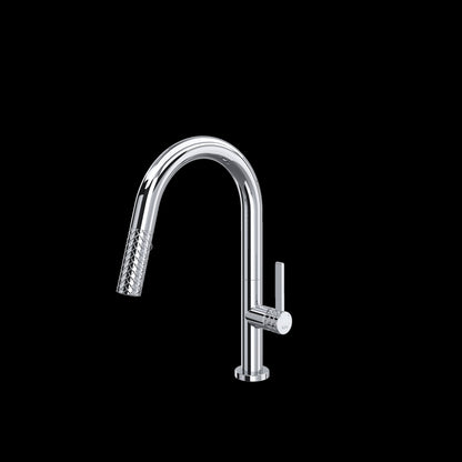 ROHL TE65D1 Tenerife Pull-Down Bar/Food Prep Kitchen Faucet with C-Spout