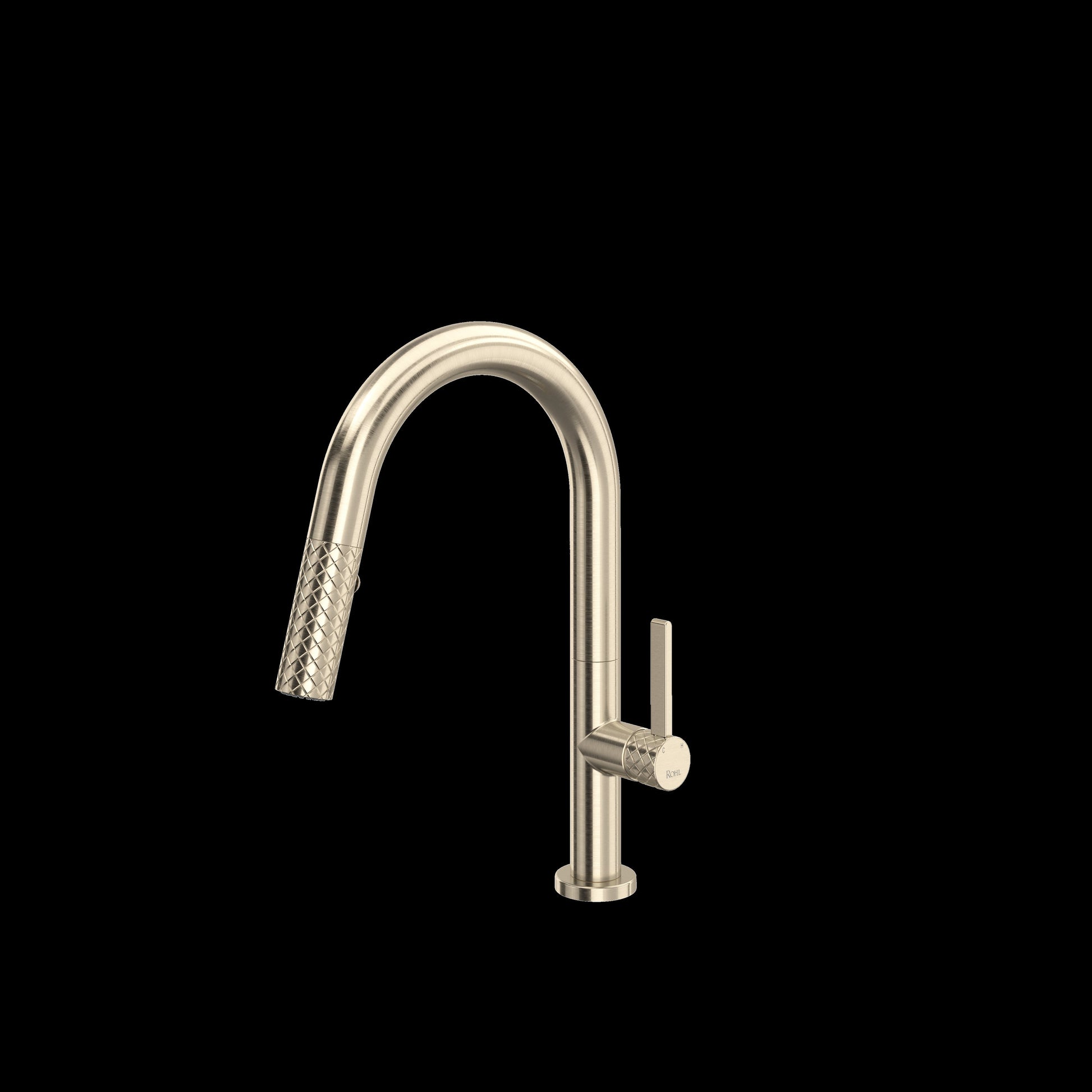 ROHL TE65D1 Tenerife Pull-Down Bar/Food Prep Kitchen Faucet with C-Spout