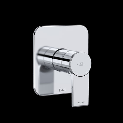 Riobel TFR44 Fresk 1/2" Therm & Pressure Balance Trim with 2 Functions