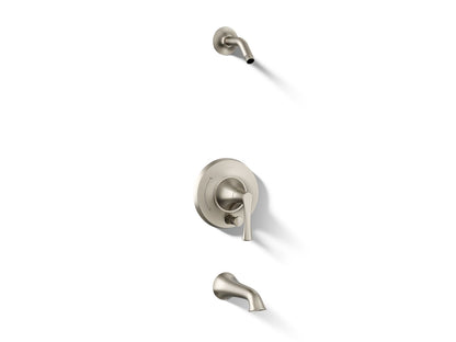 KOHLER K-TLS35944-4 Buckley Rite-Temp bath and shower trim kit with push-button diverter, without showerhead