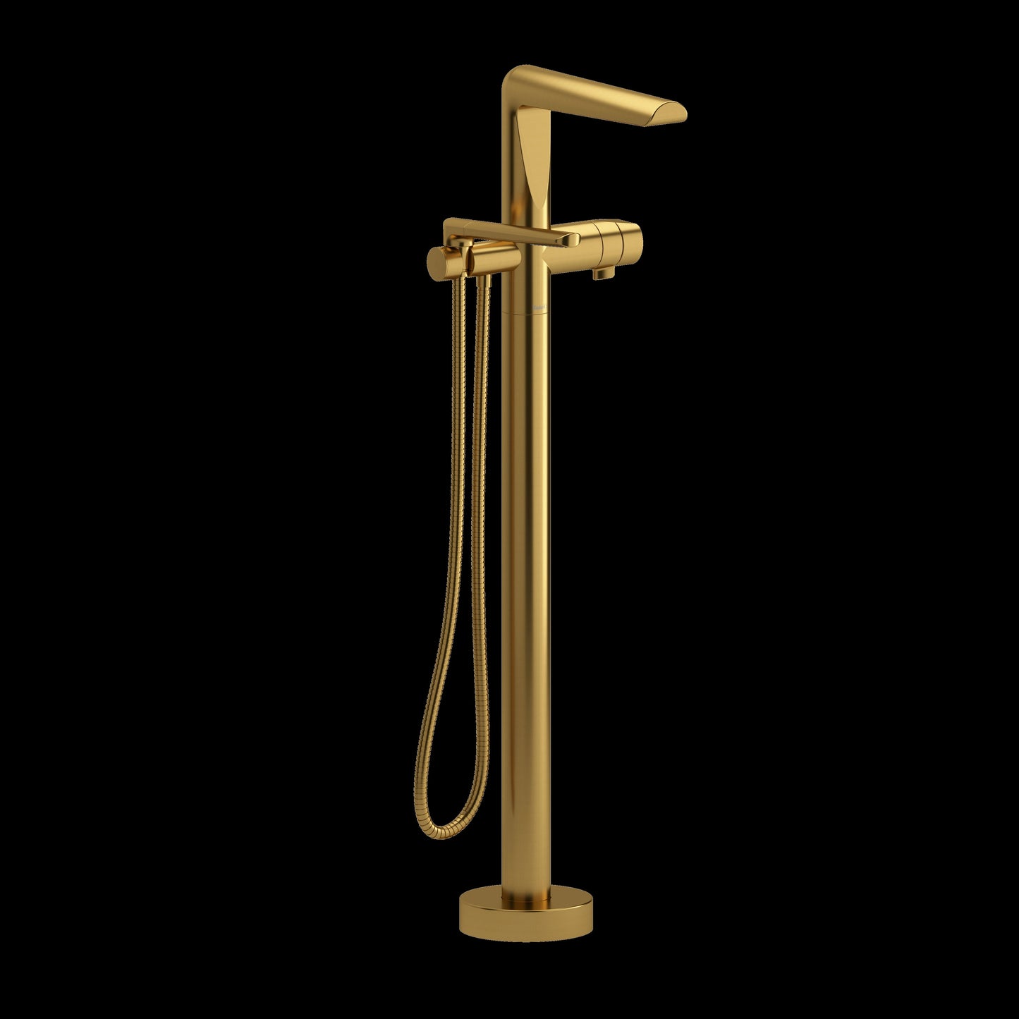 Riobel TPB39 Parabola Single Hole Floor Mount Tub Filler Trim