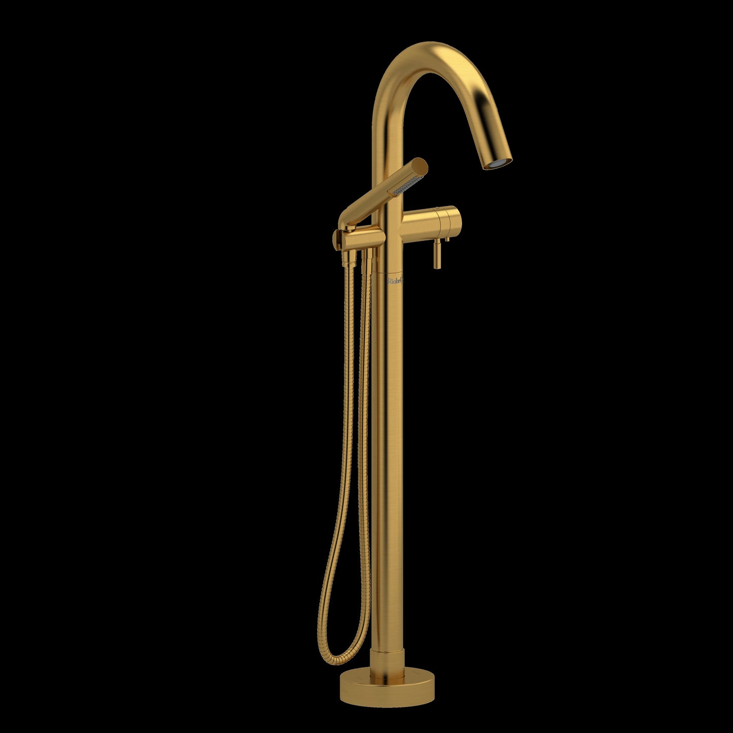 Riobel TRU39 Riu Single Hole Floor Mount Tub Filler Trim