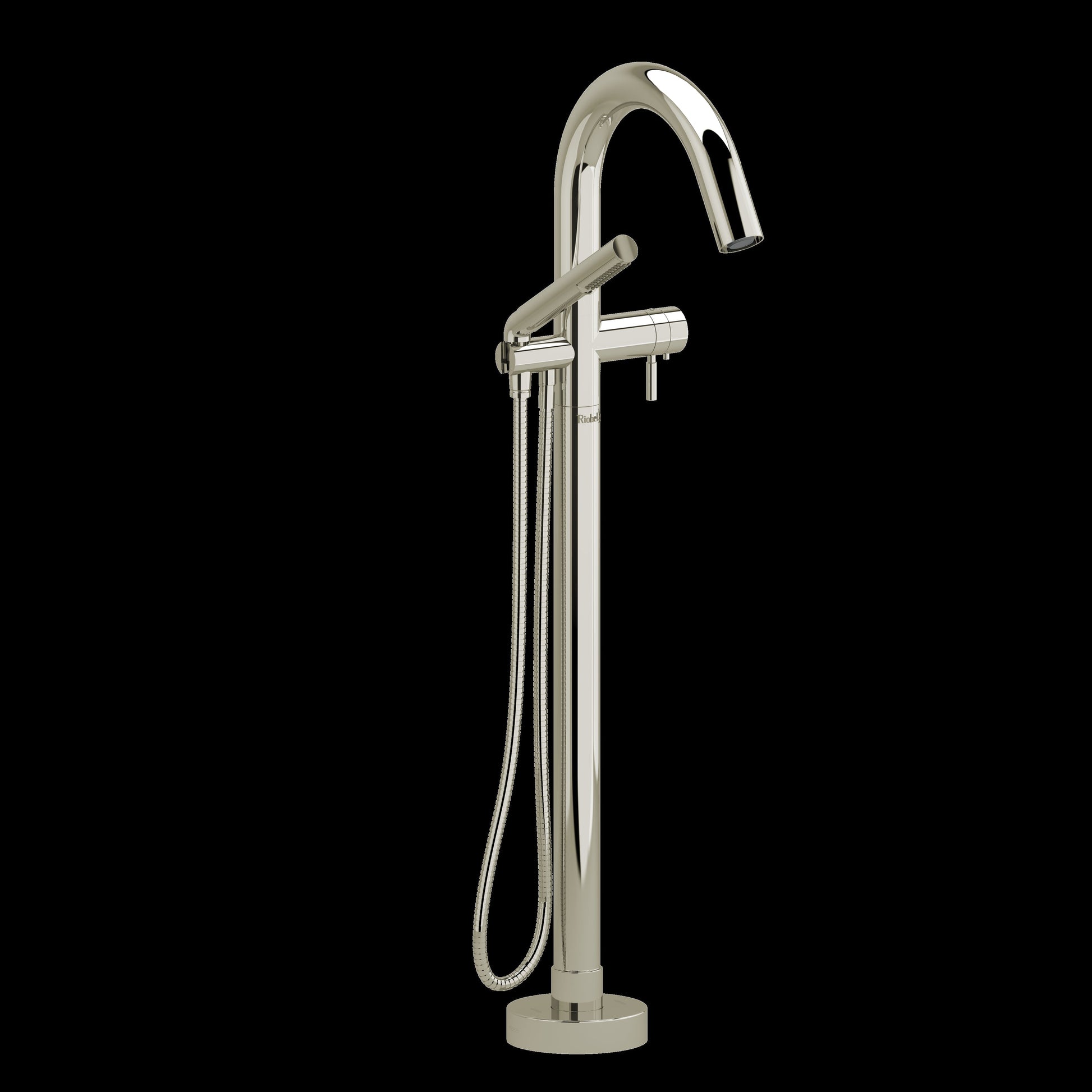 Riobel TRU39 Riu Single Hole Floor Mount Tub Filler Trim