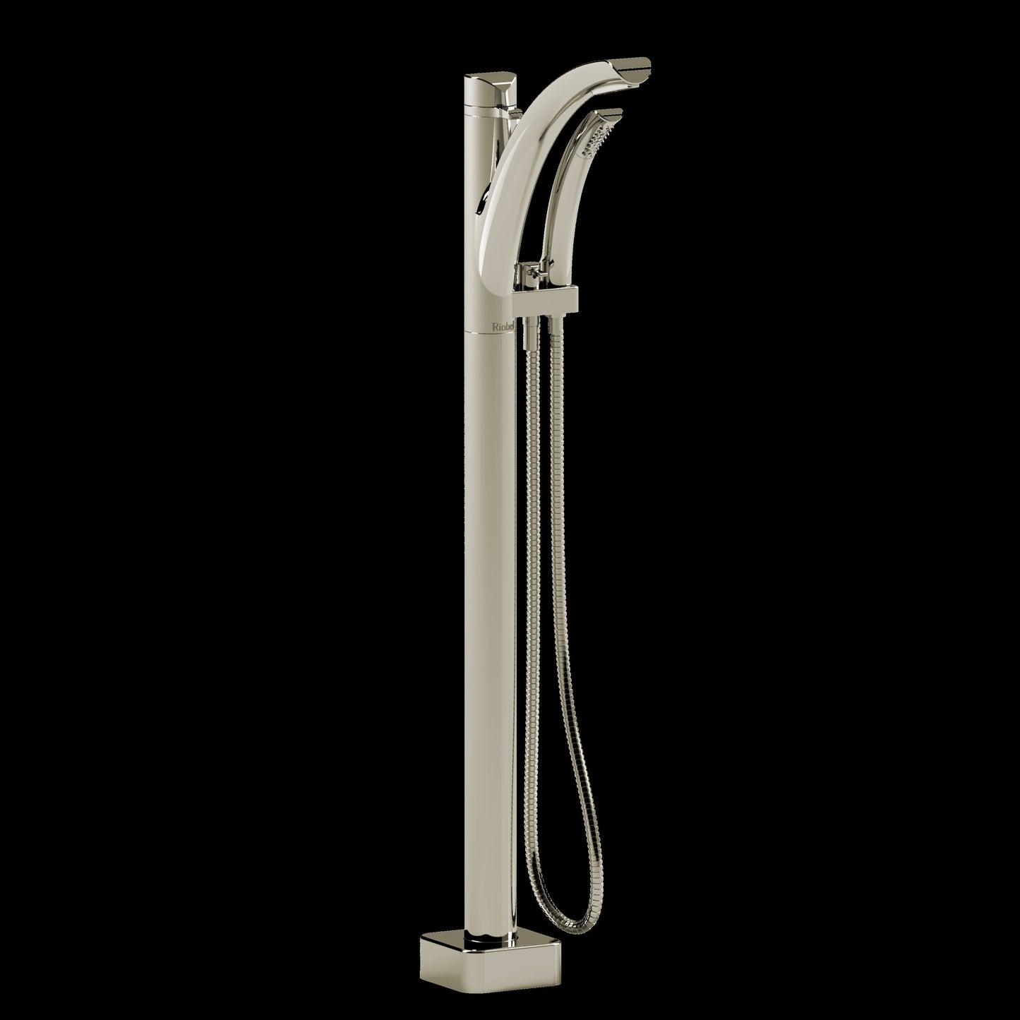 Riobel TSA37 Salomé Single Hole Floor Mount Tub Filler Trim
