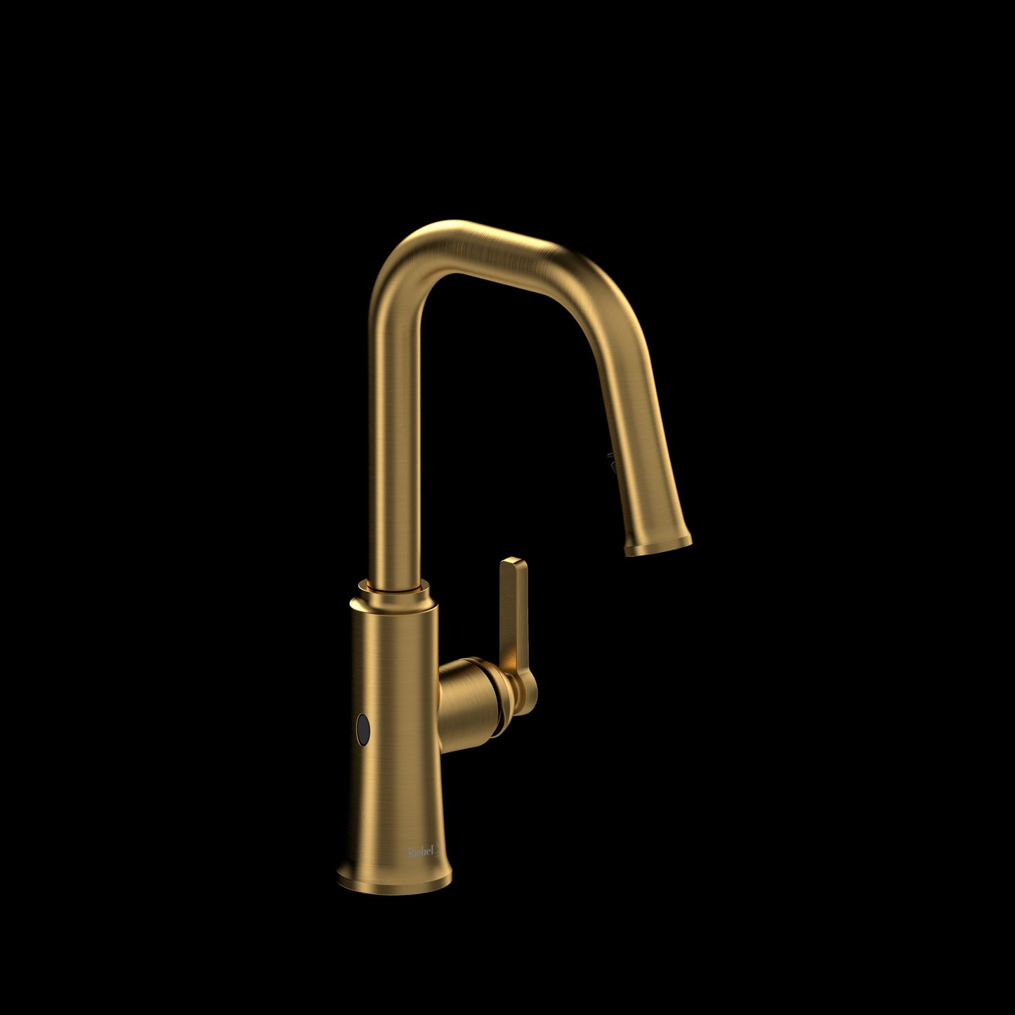 Riobel TTSQ111 Trattoria Pull-Down Touchless Kitchen Faucet with U-Spout