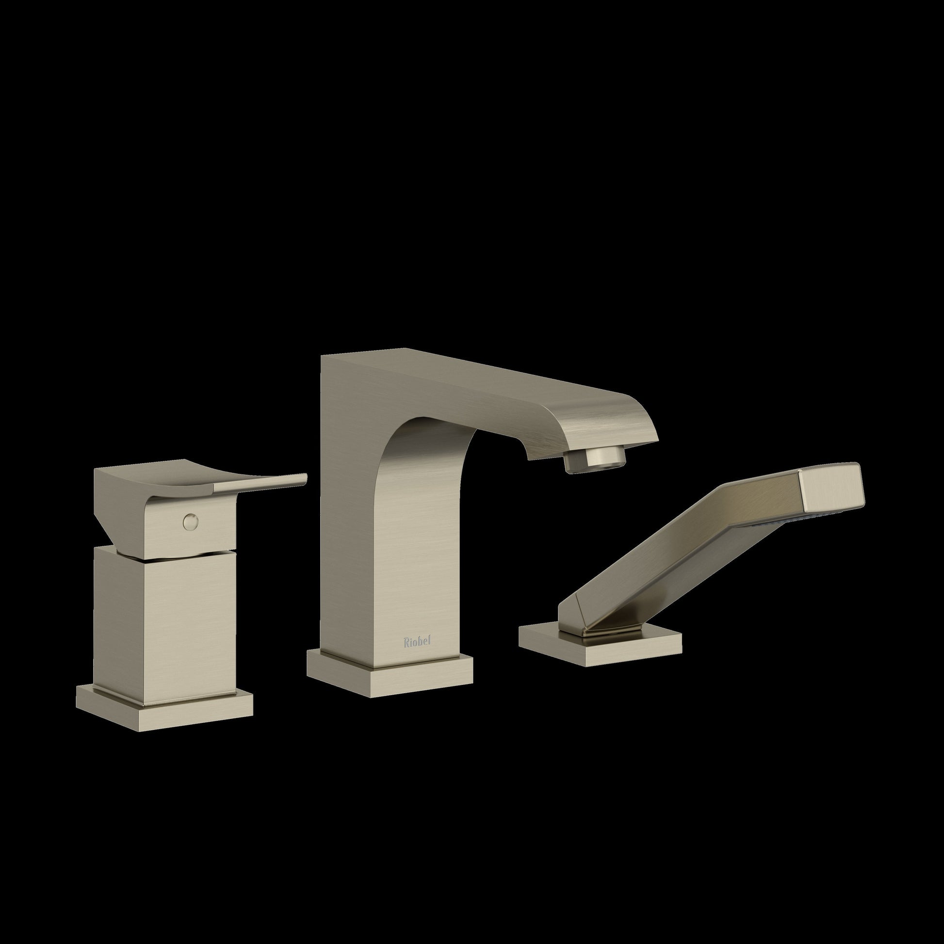 Riobel TZO16 Zendo 3-Hole Deck Mount Tub Filler Trim