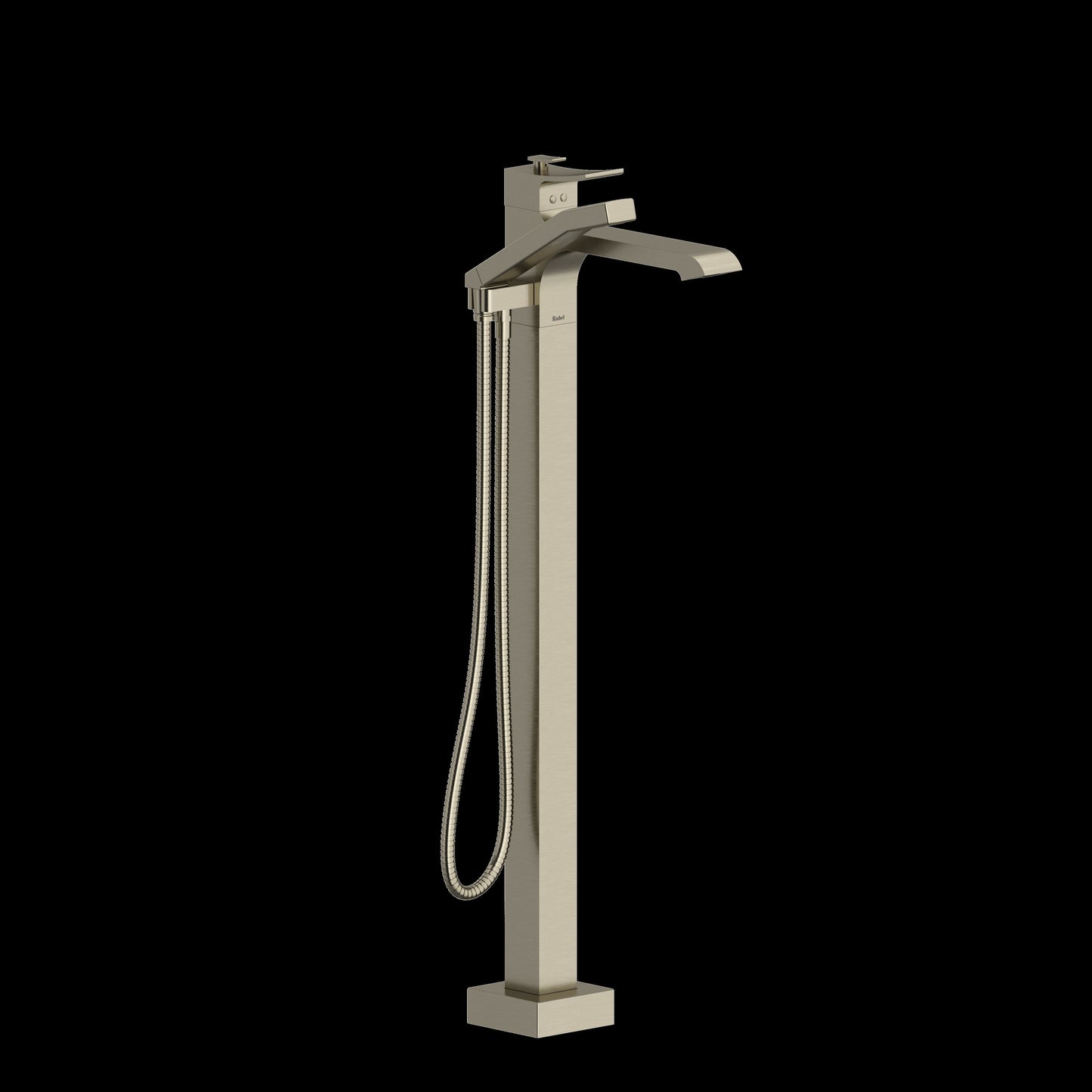 Riobel TZO39 Zendo Single Hole Floor Mount Tub Filler Trim