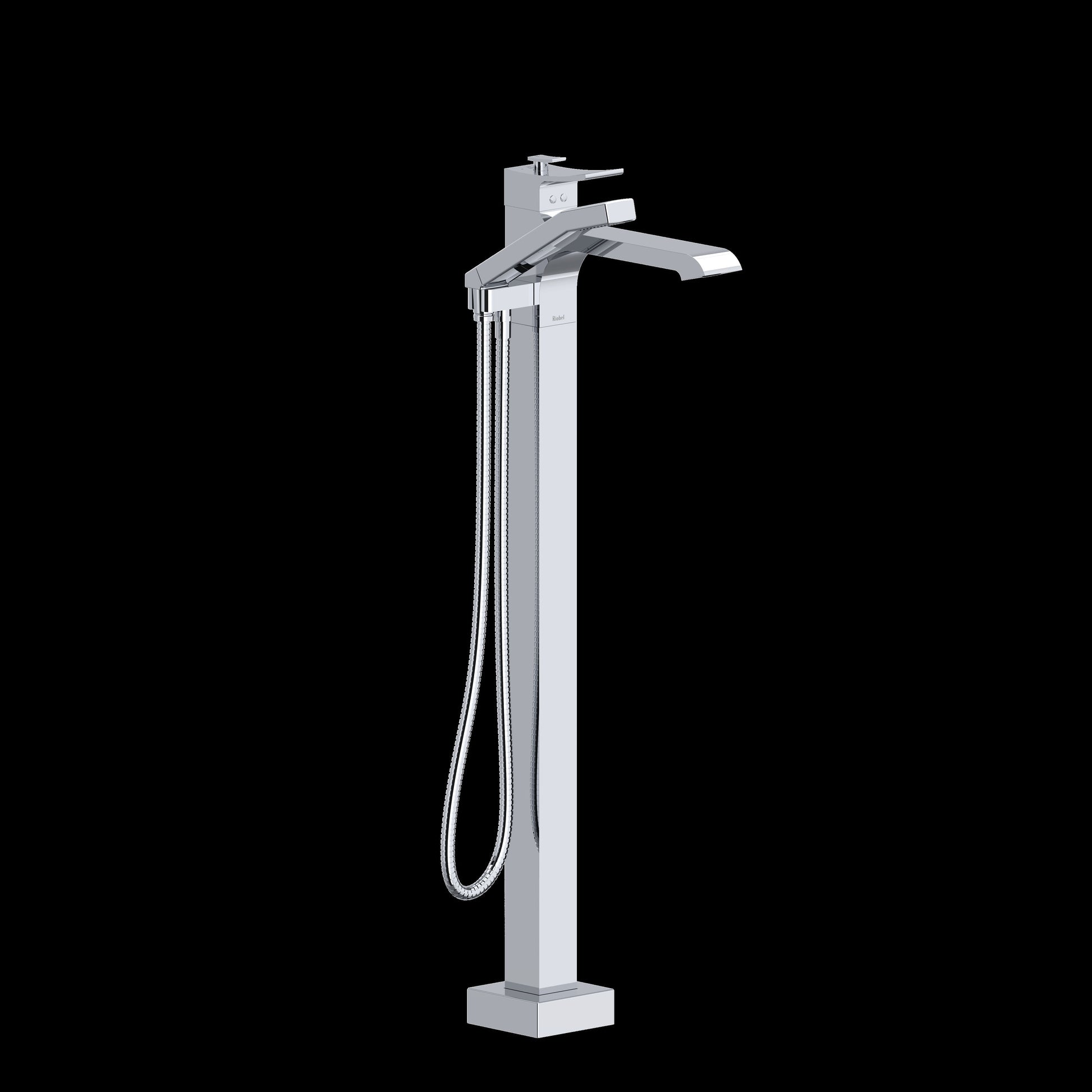 Riobel TZO39 Zendo Single Hole Floor Mount Tub Filler Trim