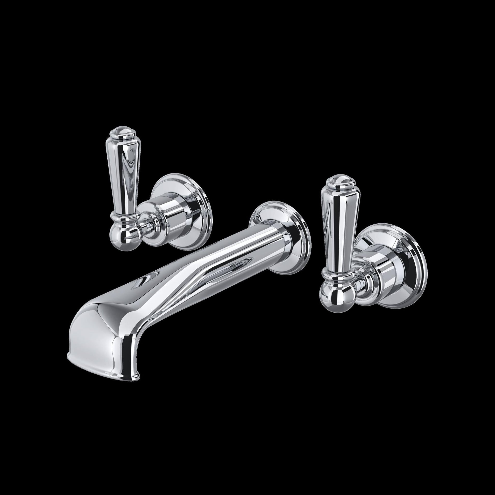 Perrin & Rowe U.3580 Edwardian Wall Mount Tub Filler
