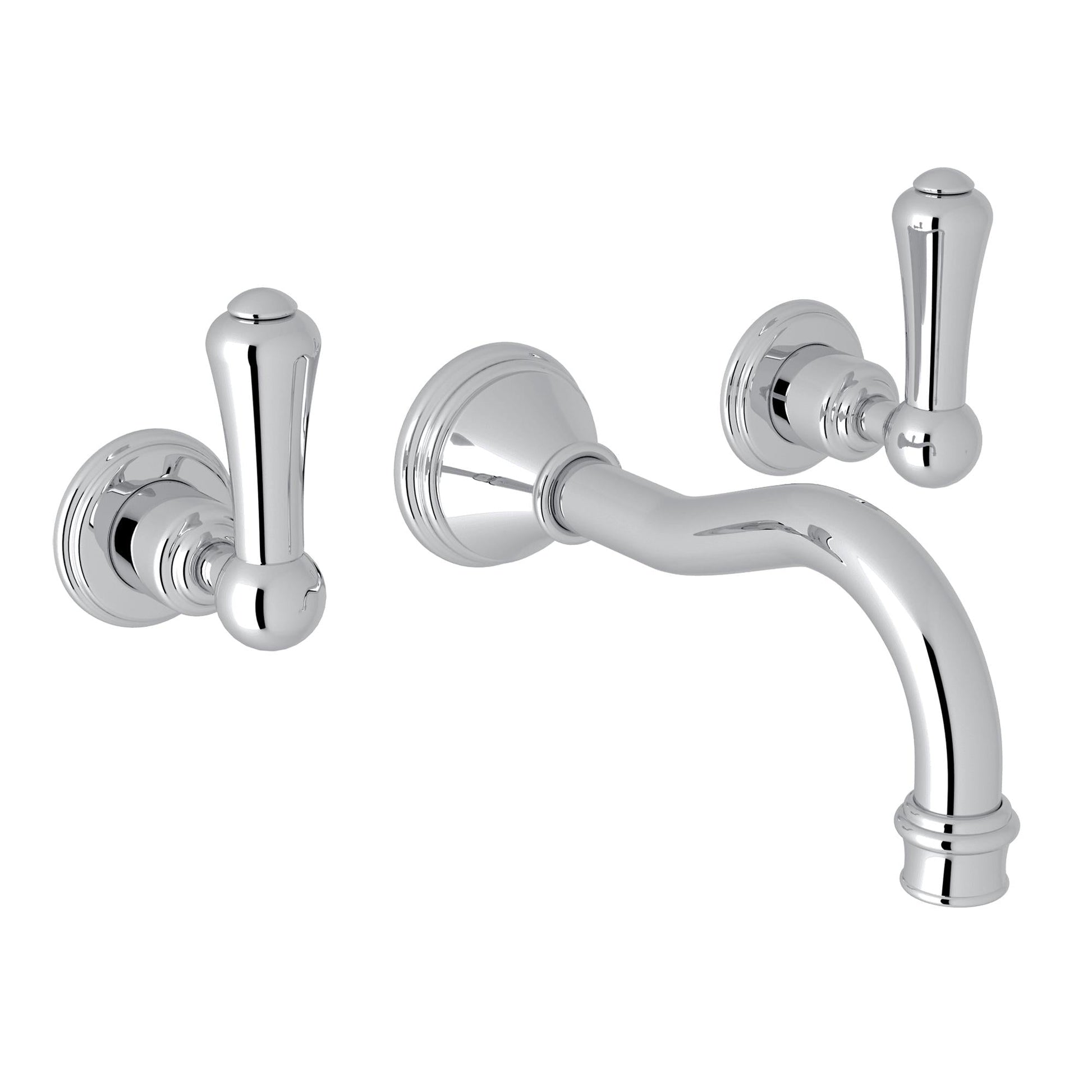 Perrin & Rowe U.3793 Georgian Era Wall Mount Lavatory Faucet