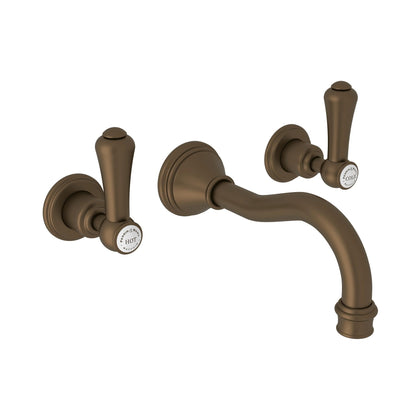Perrin & Rowe U.3793 Georgian Era Wall Mount Lavatory Faucet