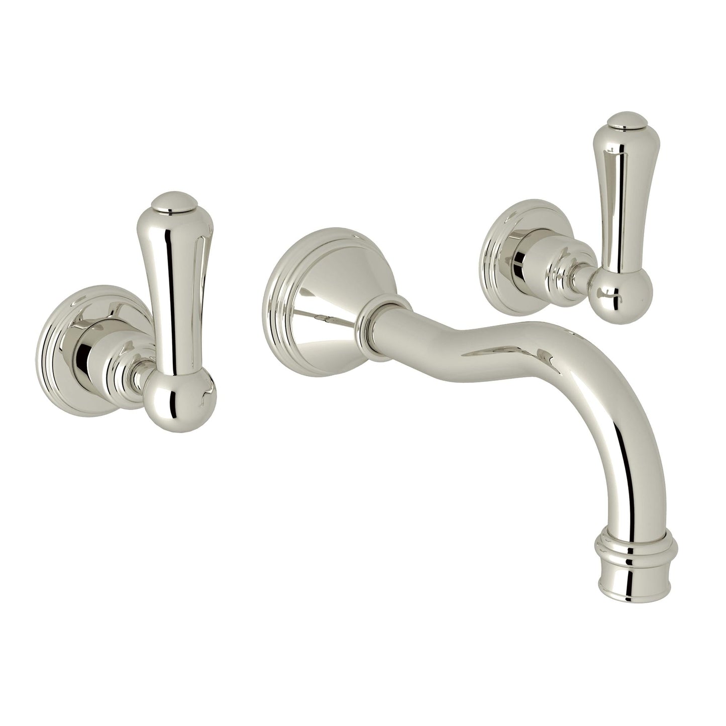 Perrin & Rowe U.3793 Georgian Era Wall Mount Lavatory Faucet