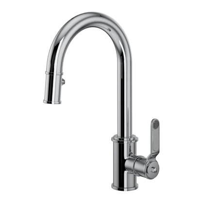 Perrin & Rowe U.4543 Armstrong Pull-Down Bar/Food Prep Kitchen Faucet