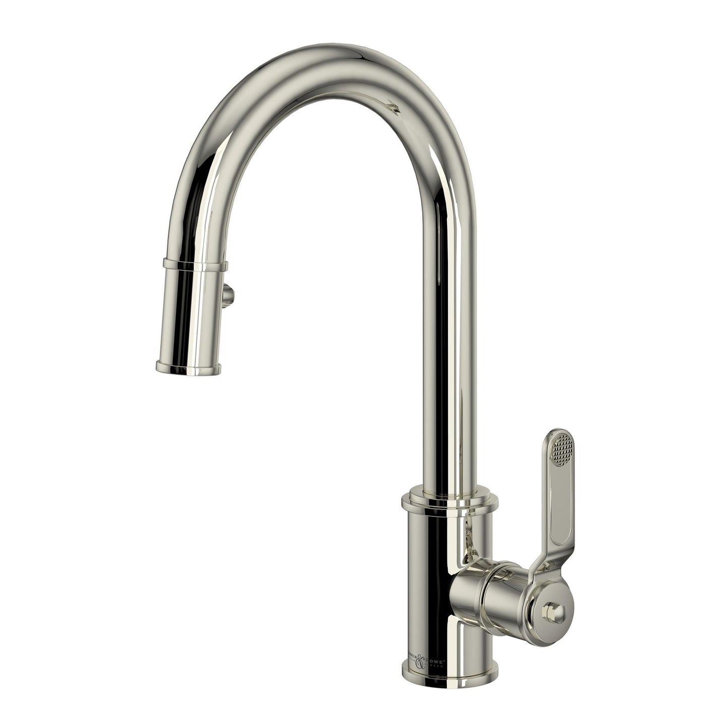 Perrin & Rowe U.4543 Armstrong Pull-Down Bar/Food Prep Kitchen Faucet