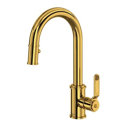 Perrin & Rowe U.4543 Armstrong Pull-Down Bar/Food Prep Kitchen Faucet