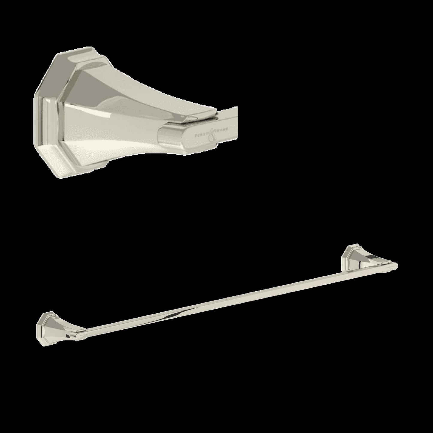 Perrin & Rowe U.6142 Deco 30" Towel Bar